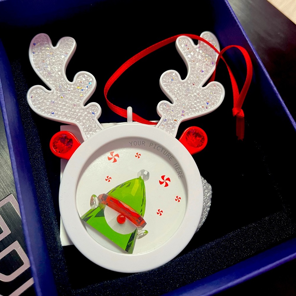 Swarovski Holiday Cheers Reindeer Hanging Picture Frame